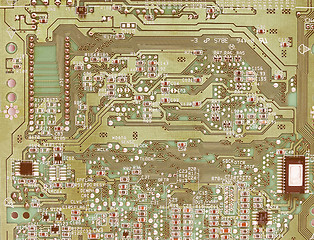 Image showing  Printed circuit vintage