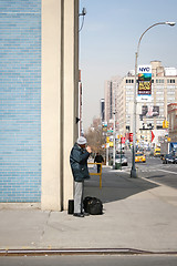 Image showing Man with cigarette in Manhattan