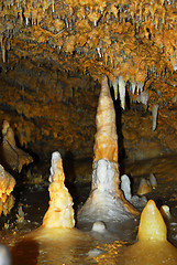 Image showing Cave rock formations