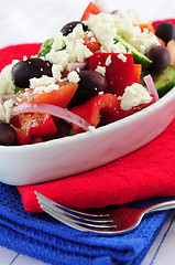 Image showing Greek salad