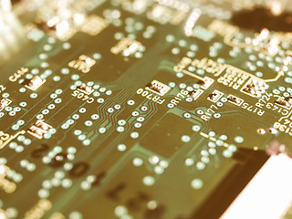 Image showing  Printed circuit vintage