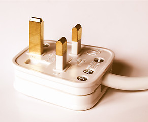 Image showing  British Plug vintage