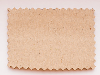 Image showing  Paper swatch vintage