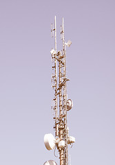 Image showing  Communication tower vintage