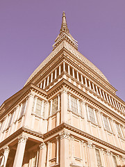 Image showing Mole Antonelliana, Turin vintage