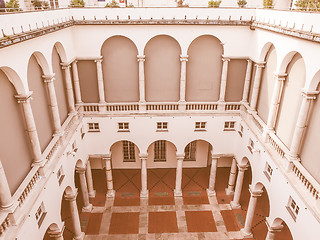 Image showing Doge Palace in Genoa vintage