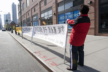 Image showing Protest in Manhattan