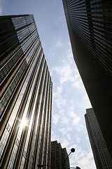 Image showing Office buildings in Midtown Manhattan