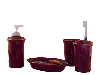 Image showing Bathroom Soap Set