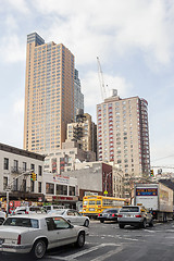 Image showing Traffic in 9th Avenue in Manhattan