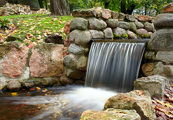 Image showing Cascade in the park.