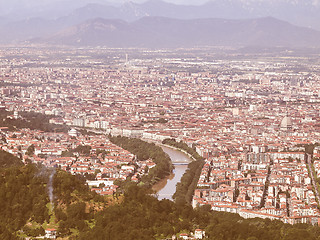 Image showing Turin, Italy vintage