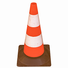 Image showing  Traffic cone vintage