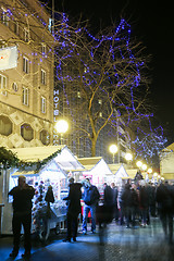 Image showing Souvenir stands at Advent time