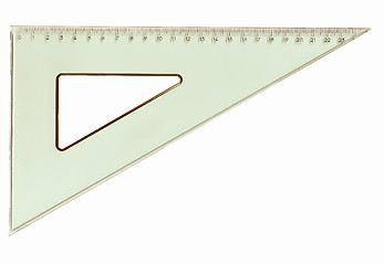 Image showing  Set square triangle vintage