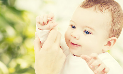 Image showing adorable baby boy