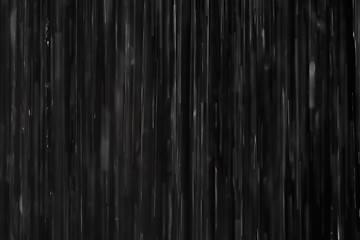 Image showing Rain on black. Abstract background.