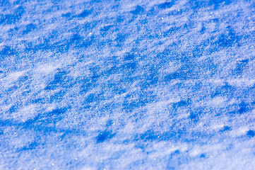 Image showing Snow in new year