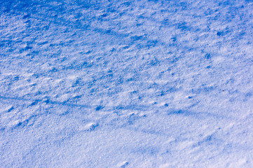 Image showing Snow in new year