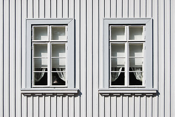 Image showing Wooden Home Windows