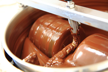 Image showing machine chocolate making