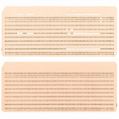 Image showing  Punched card vintage