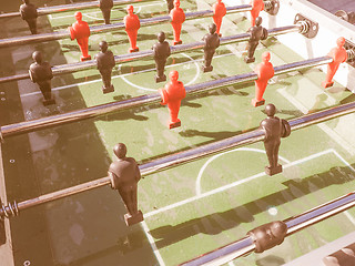Image showing  Table football vintage