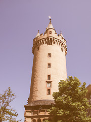 Image showing Eschenheimer Turm, Frankfurt vintage