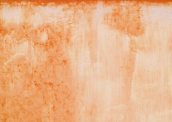 Image showing Retro looking Orange background