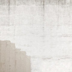 Image showing white stucco wall background