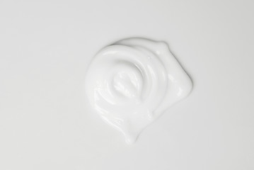 Image showing splash of white cream