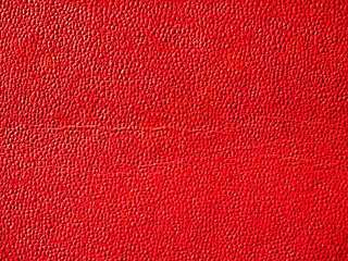 Image showing Retro look Red leatherette background