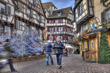 Image showing Winter Holidays in Colmar