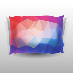 Image showing Colorful Soft Pillow