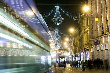 Image showing Zagreb at advent time