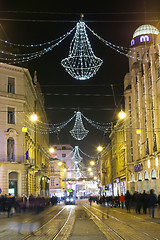 Image showing Advent time in Zagreb city