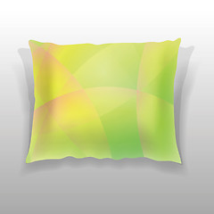 Image showing Colorful Pillow Isolated