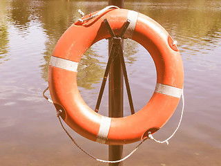 Image showing  Lifebuoy vintage