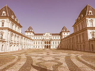 Image showing Castello del Valentino in Turin vintage