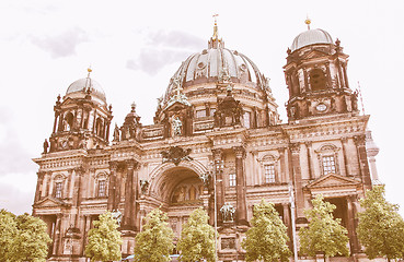 Image showing Berliner Dom vintage