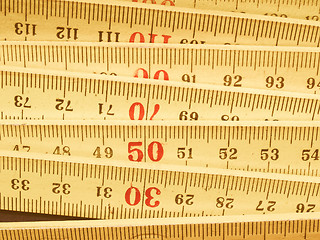 Image showing  Ruler picture vintage