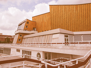 Image showing Berliner Philharmonie vintage