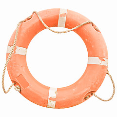 Image showing  Lifebuoy vintage