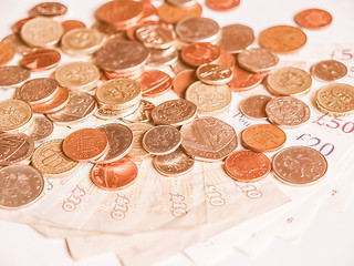 Image showing  British Pound vintage