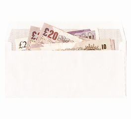 Image showing  Money in envelope vintage