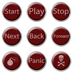 Image showing Button Set