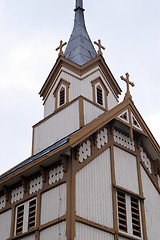 Image showing Flosta church in Arendal in Norway