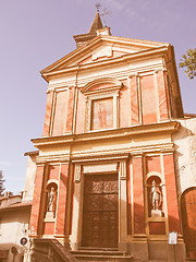 Image showing Santa Croce church, Rivoli vintage