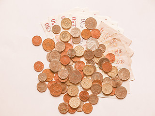 Image showing  British Pound vintage