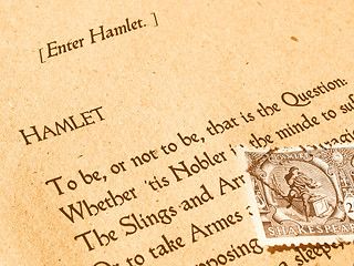 Image showing  William Shakespeare Hamlet vintage